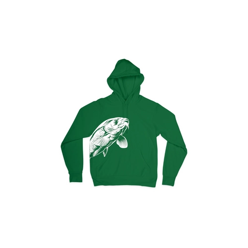 CZ Pontyos kapucnis pulóver, S, zöld