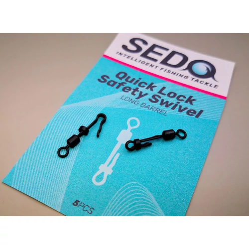 SEDO Quick lock Safety swievel - Long Barel Size 8