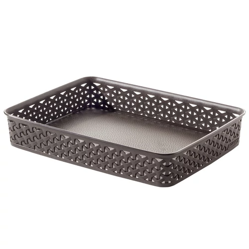 CURVER "MY STYLE" A4 MÉRETŰ RATTAN PAPÍRKOSÁR - Sötétbarna