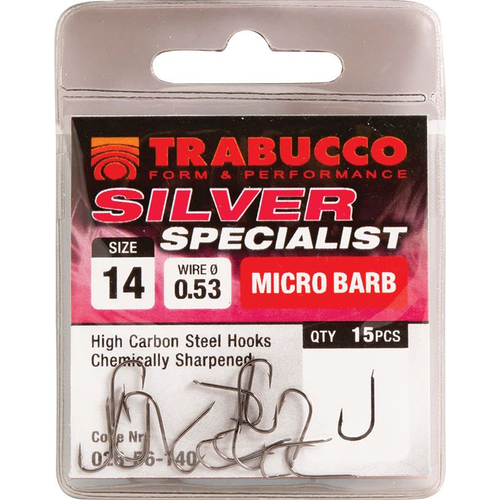 Trabucco Silver Specialist 15 db/csg 18 feeder horog