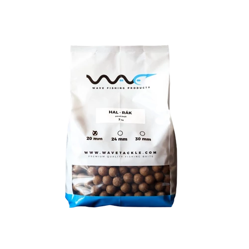  Wave Product – Párolt Bojli HAL-RÁK 20mm 3kg 