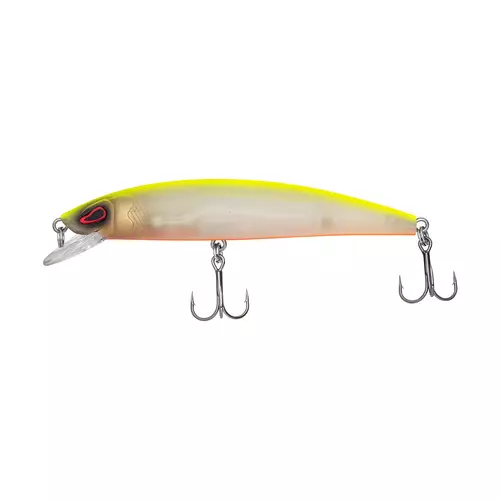 Predator-Z Arrow Minnow wobbler, 9 cm, 9,2 g, fluo sárga, fehér, úszó