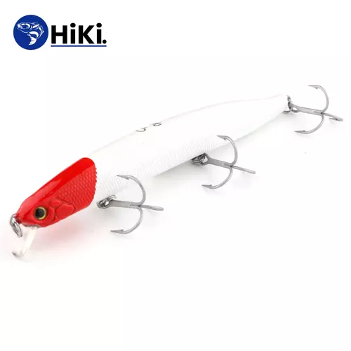 HiKi-Minnow 130 mm 23 g-CA130 - Fehér-Piros