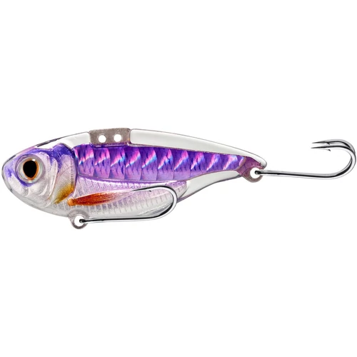 LIVETARGET SONIC SHAD BLADE BAIT VIOLET/BLACK BACK 50 MM 3 G