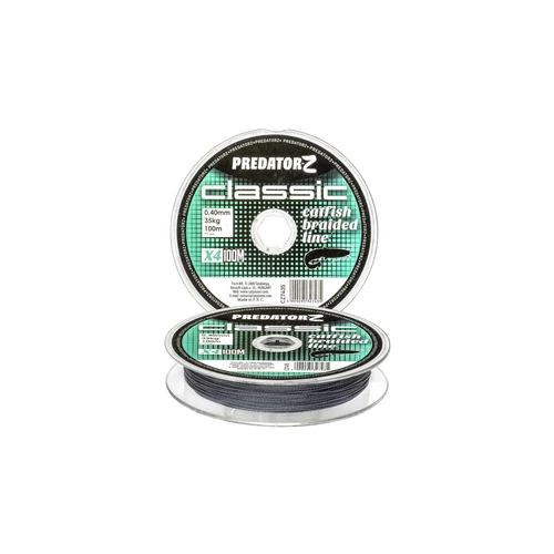 PZ Calssic harcsázó zsinór, o 0,40 mm, 100 m, 35 kg, sötétszürke