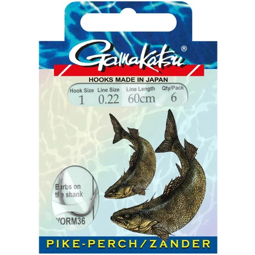 BOOKLET ZANDER WORM36 #2-0.25MM 60CM    