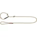 Trixie Be Nordic Leash - Retriever póráz fonott kötélből (homok/fekete) L-XL (1,7m/Ø13mm)