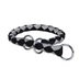 Trixie Cavo Stop-the-pull Collar - fonott nyakörv (fekete/grafitszürke) kutyák részére (M) 39-45/Ø12mm