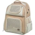 Trixie Willow Backpack - szállítótáska  kutyák részére, 38x25x45cm, bézs/barna