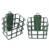 PELLET FEEDER LEMEZ-SZÖGLETES SZINTER-ZÖLD 60G