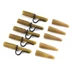 CARP ACADEMY Ólomkapocs erősített 5db/cs M